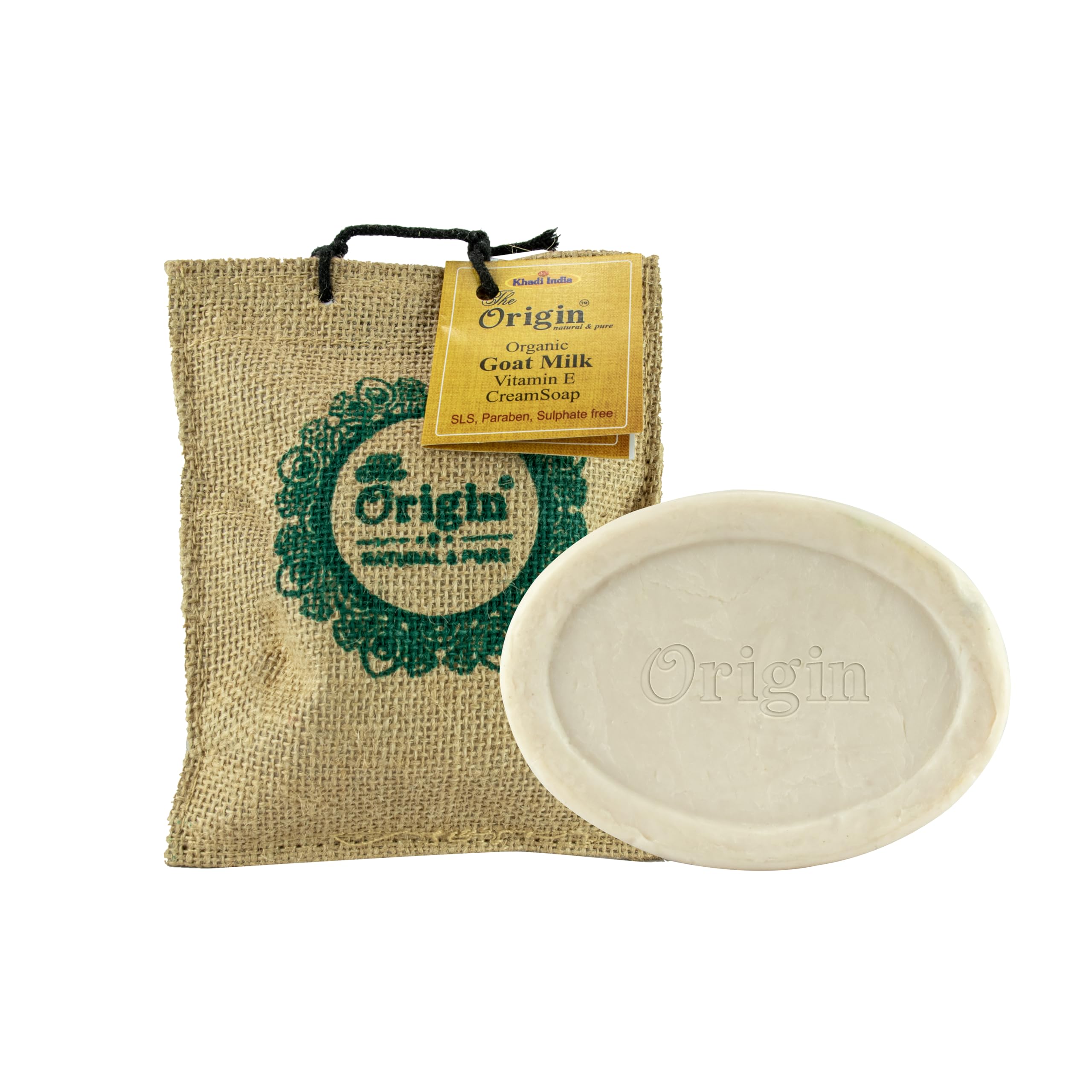 The Origin Natural & Pure Goat Milk Soap | Handmade Organic Soap | Nourishing & Moisturizing | 125g X2-image-25