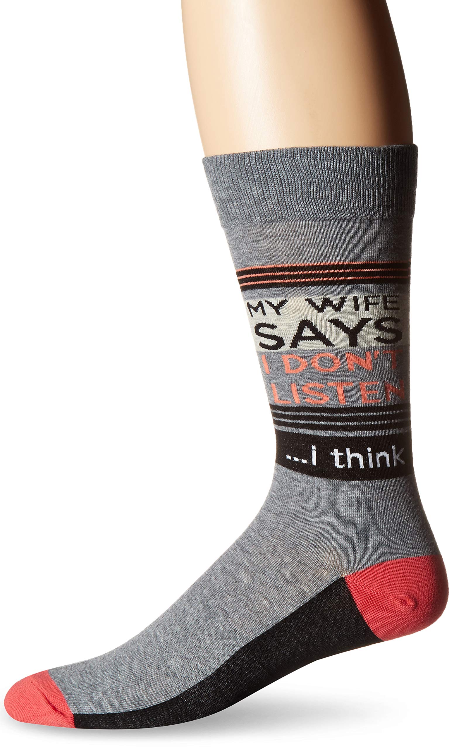 K. BellMen's Funny Crew Socks