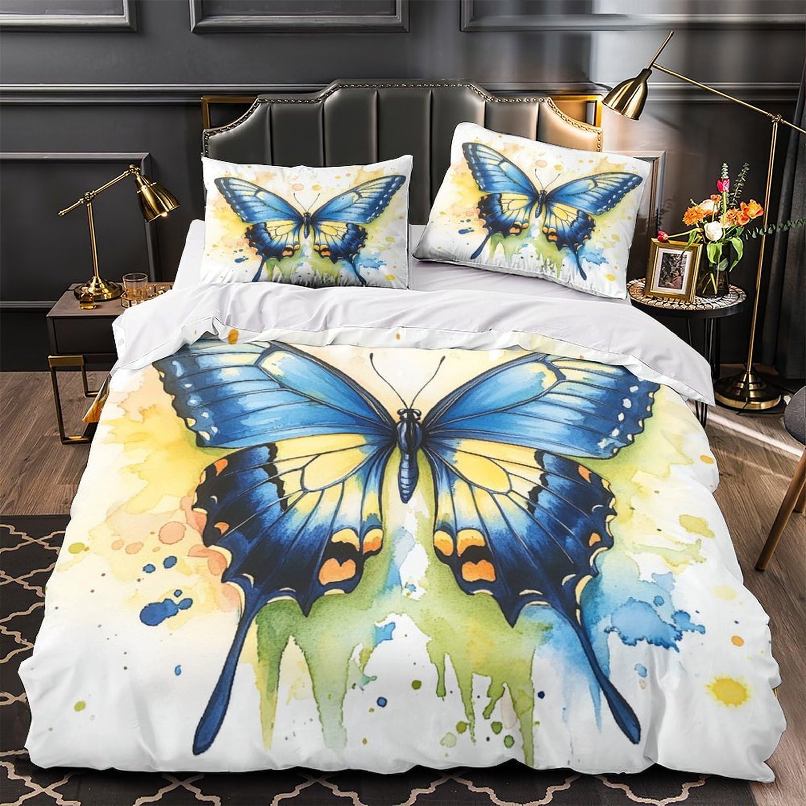 Bouddha housse de couette pour une nuit sereine et un sommeil méditatif ultra doux en microfibre