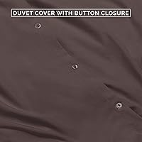 Vista 6 de Elegant Comfort Juego de funda de edredón de 2 piezas más suave y lujoso, calidad hotelera 1500, sedosa, suave y sin arrugas