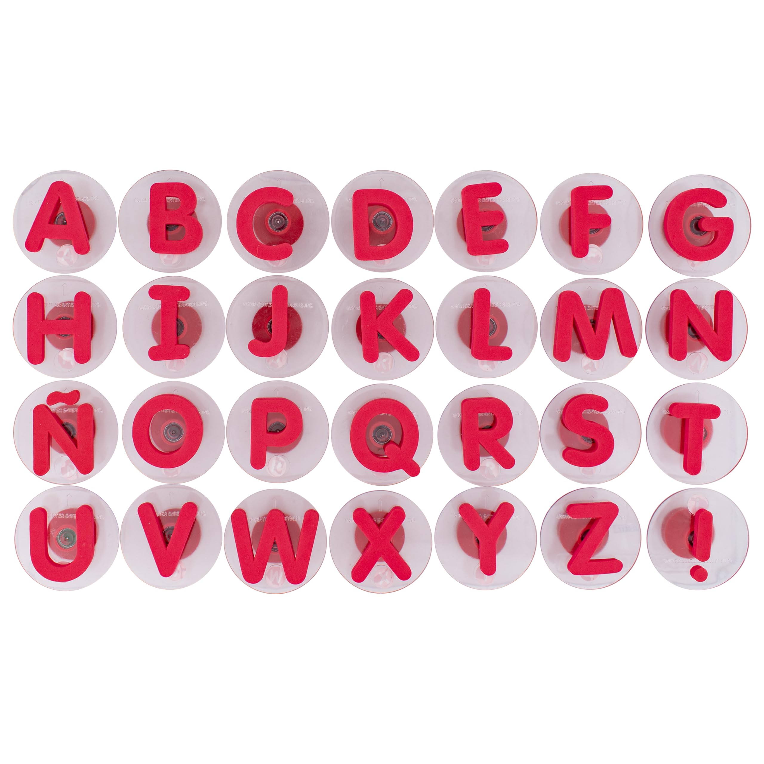READY 2 LEARN Giant Stampers | Uppercase Alphabet | A-Z Letter Stamps for Kids | Easy-Grip Preschool Set for Toddlers, Crafts