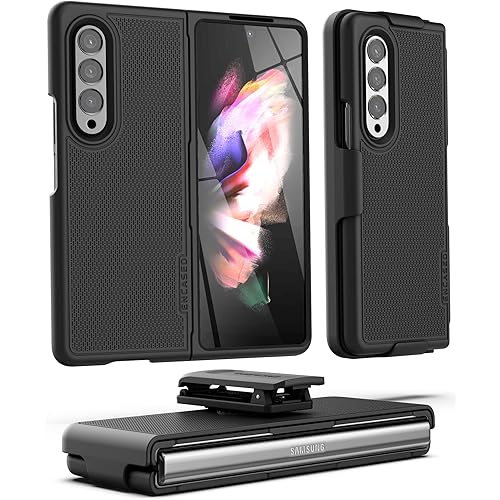DuraClip Series Samsung Galaxy Z Fold 3 Case with Belt Clip Holster (Z Flold3)