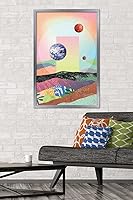 Vista 62 de Trends International Abstract Space Wall Poster with Magnetic Frame