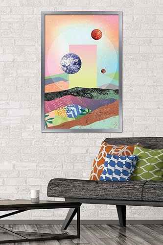 Miniatura 62 de Trends International Abstract Space Wall Poster with Magnetic Frame