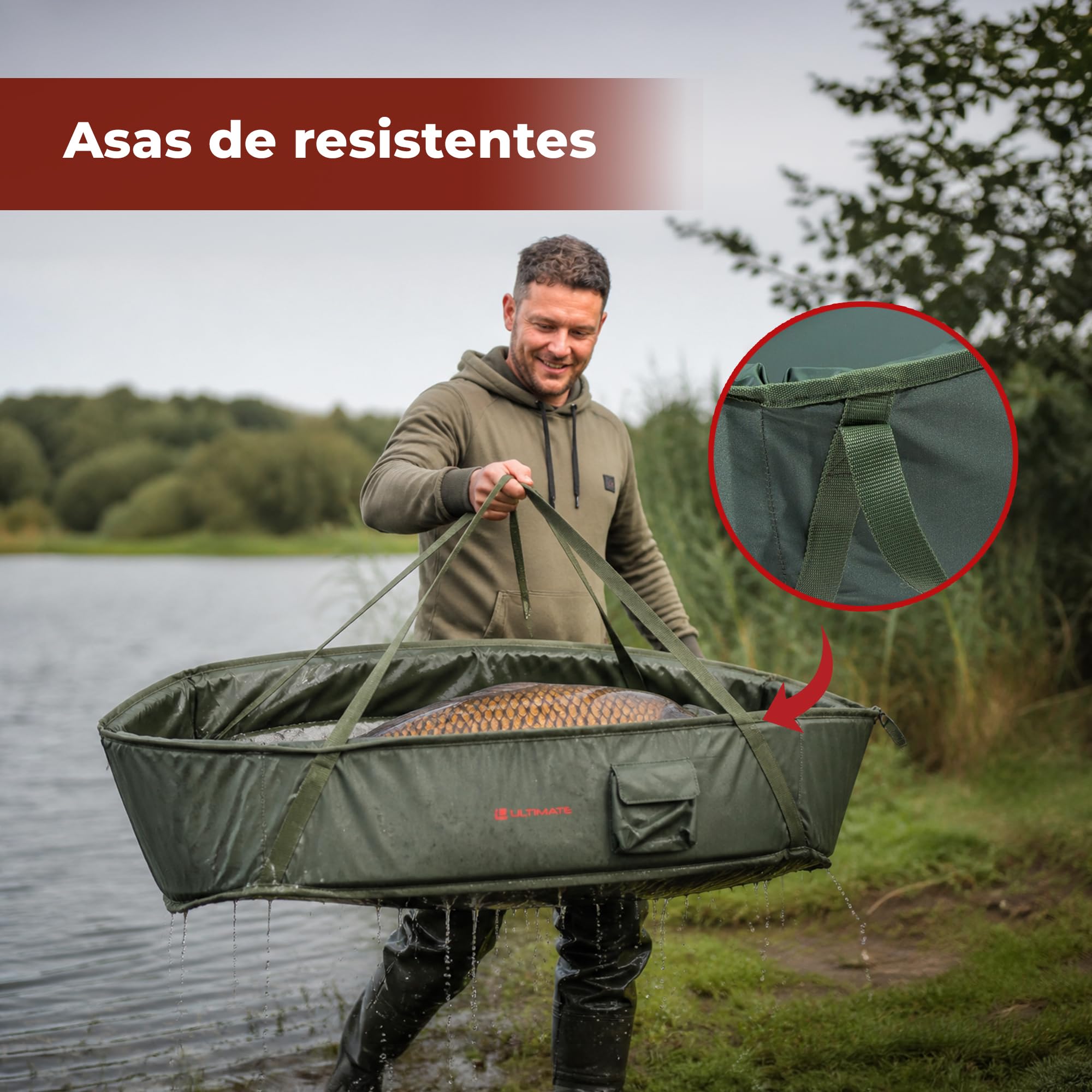 Ultimate Adventure Carp Cradle Alfombra de Desenganche | Cuna carpfishing