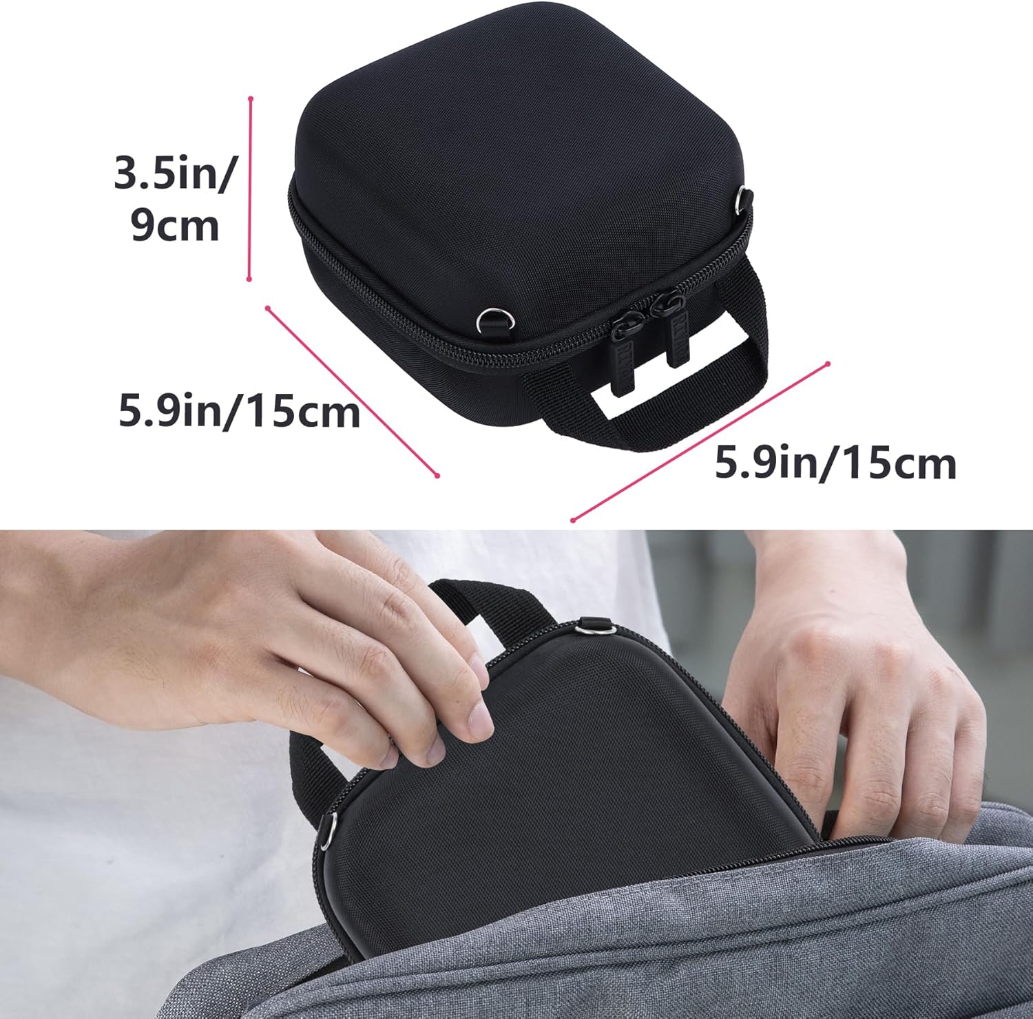 Hard Case Replacement for KODAK PIXPRO AZ405/AZ425/AZ255/AZ401/AZ528 Digital Camera (Black Case) - Image 8