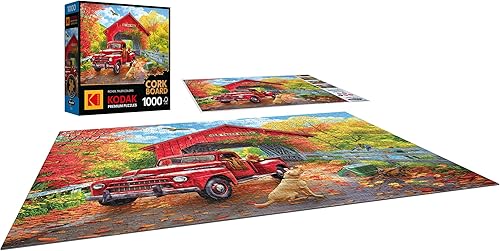 Miniatura 4 de RoseArt Kodak Cork - Old Creek Bridge - Rompecabezas de 1000 piezas