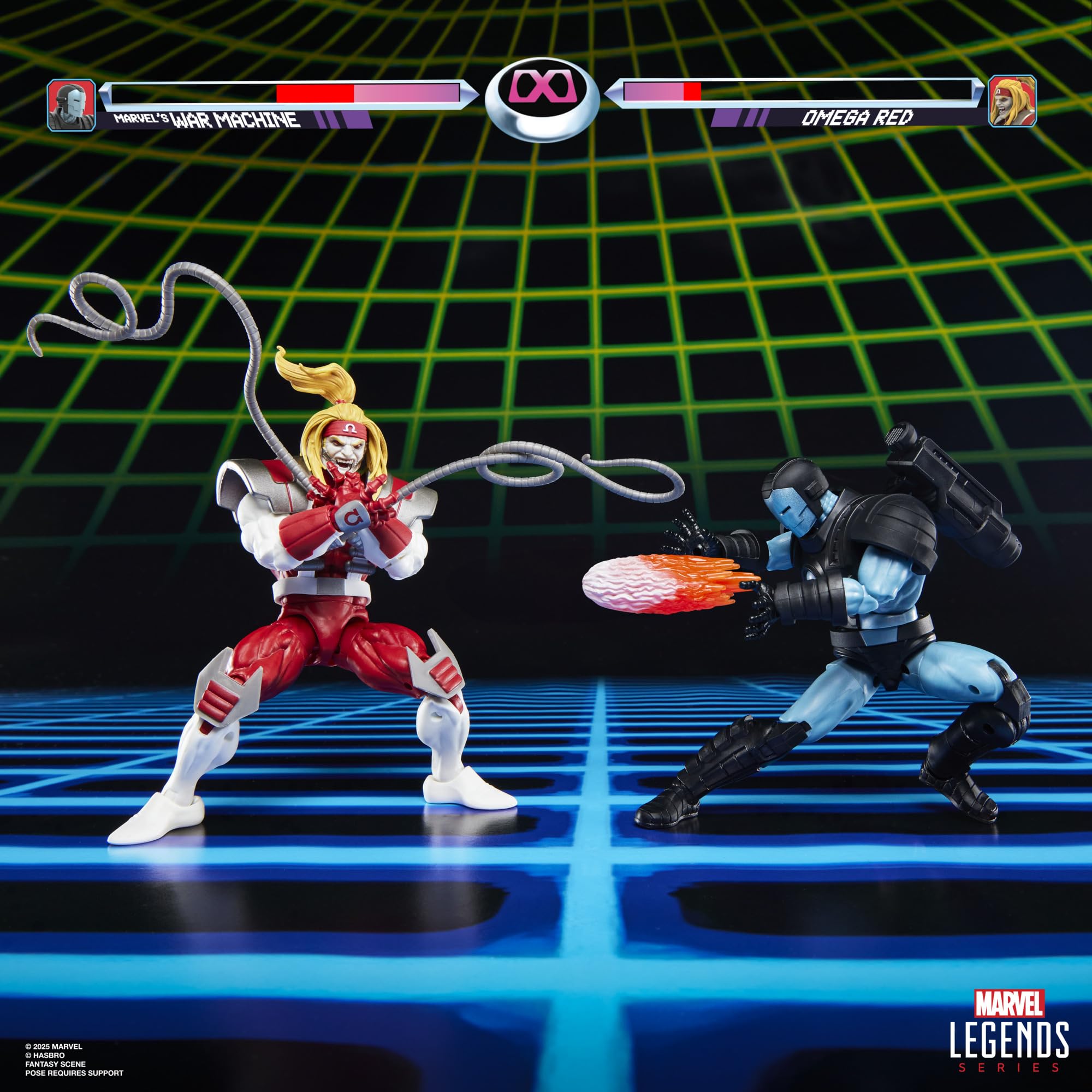 Marvel Legends Series Gamerverse, Marvel'S War Machine vs Marvel'S Omega Red, Figuras de acción coleccionables