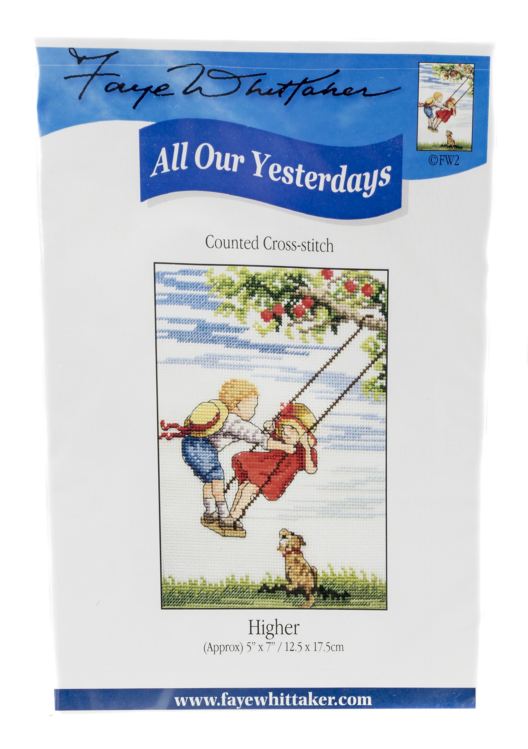All Our Yesterdays Higher (Cross Stitch Kit), range, Mixed, 25 x 15 x 2 cm