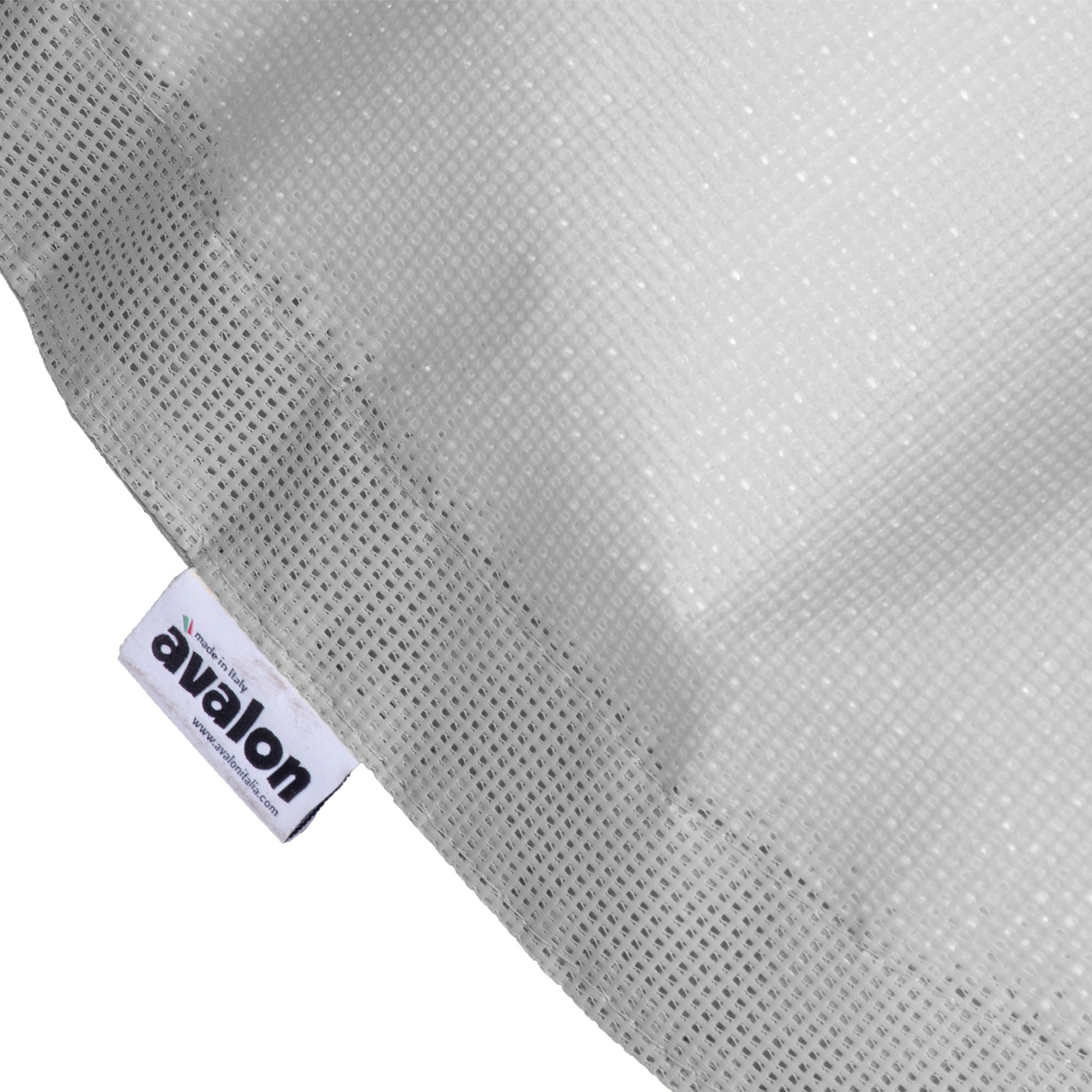 Avalon - Cuscino Galleggiante per Piscina Pouf Poltrona Sacco BOA, Pouffe Amaca, Pouf a Sacco in Tessuto Tecnico Antistrappo e Impermeabile, Arredo Moderno, Made in Italy(135xh30cm-Grigio)