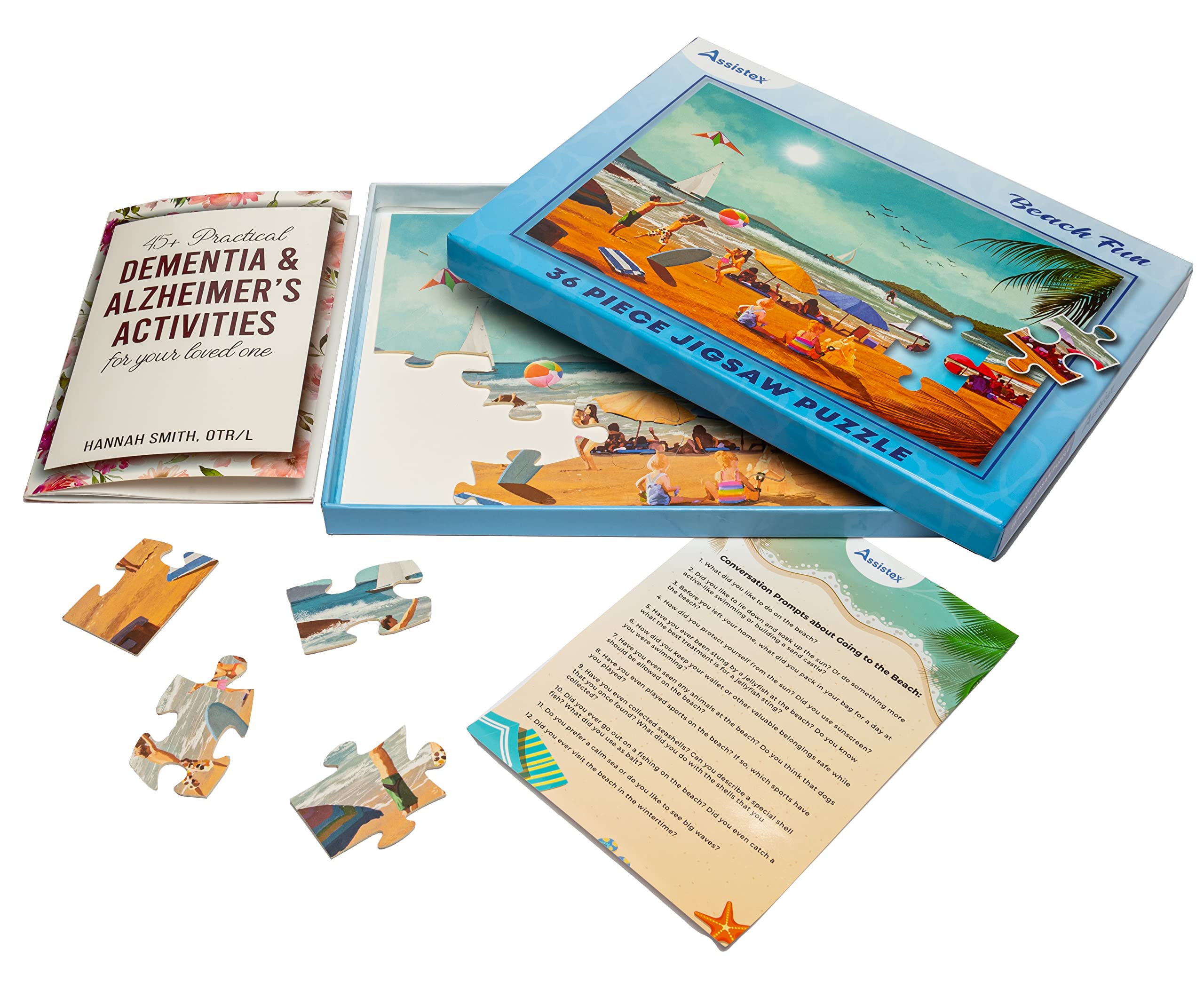 Buy Dementia Puzzle 36 Large Pieces Jigsaw Build in Box Dementia