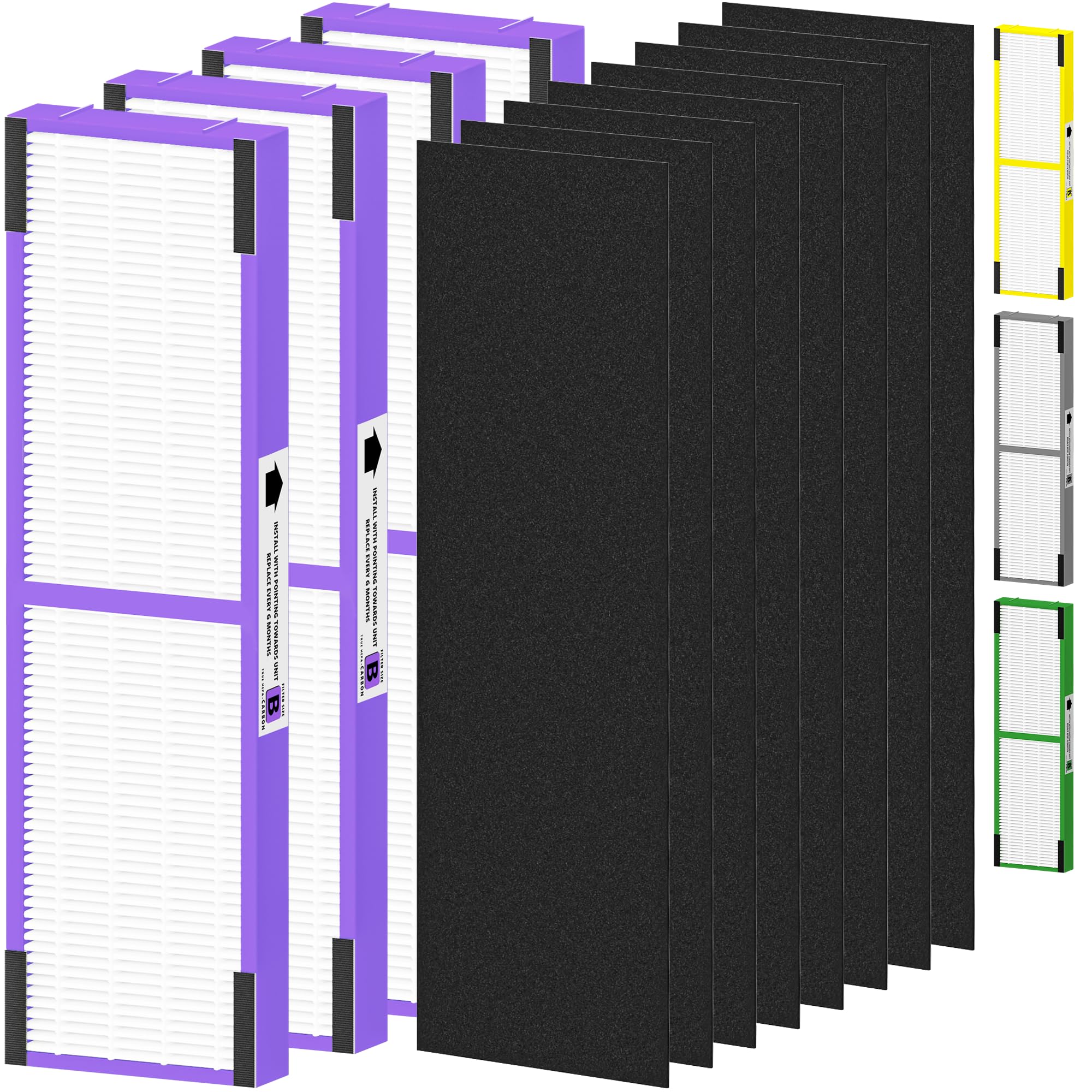 Filtre HEPA B FLT4850PT idéal pour purifier la chambre des enfants et le salon des propriétaires de chiens