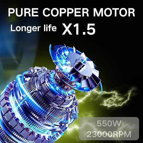 Miniatura 3 de BTF Mini motosierra inalámbrica, pequeña motosierra eléctrica portátil de 6 pulgadas, motosierra de mano alimentada, inalámbrica, corte de rama de