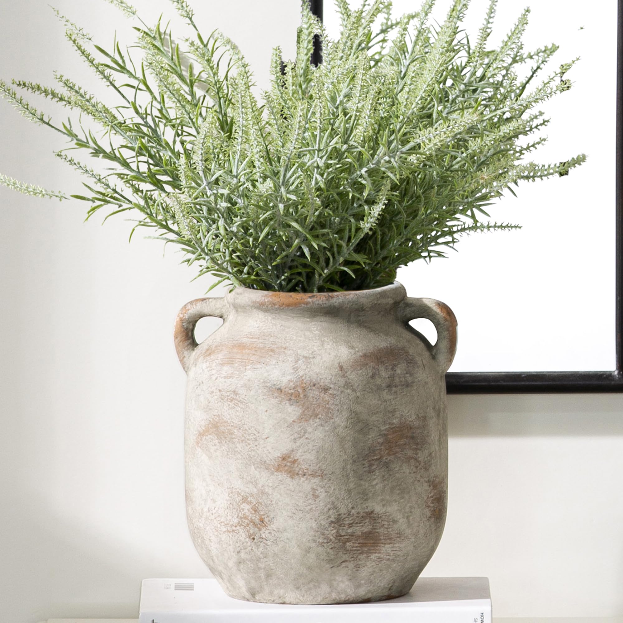 Small Rustic Ceramic Table Vase