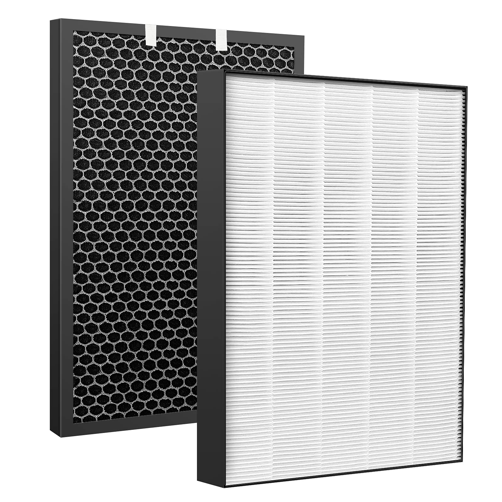 iSingo Air220 TRUE HEPA Replacement filter Compatible for Bissell Air220,Air320 Air Purifier, 2678 True HEPA Replacement Filter and 2677 Activated Carbon Filter, (1-Set)
