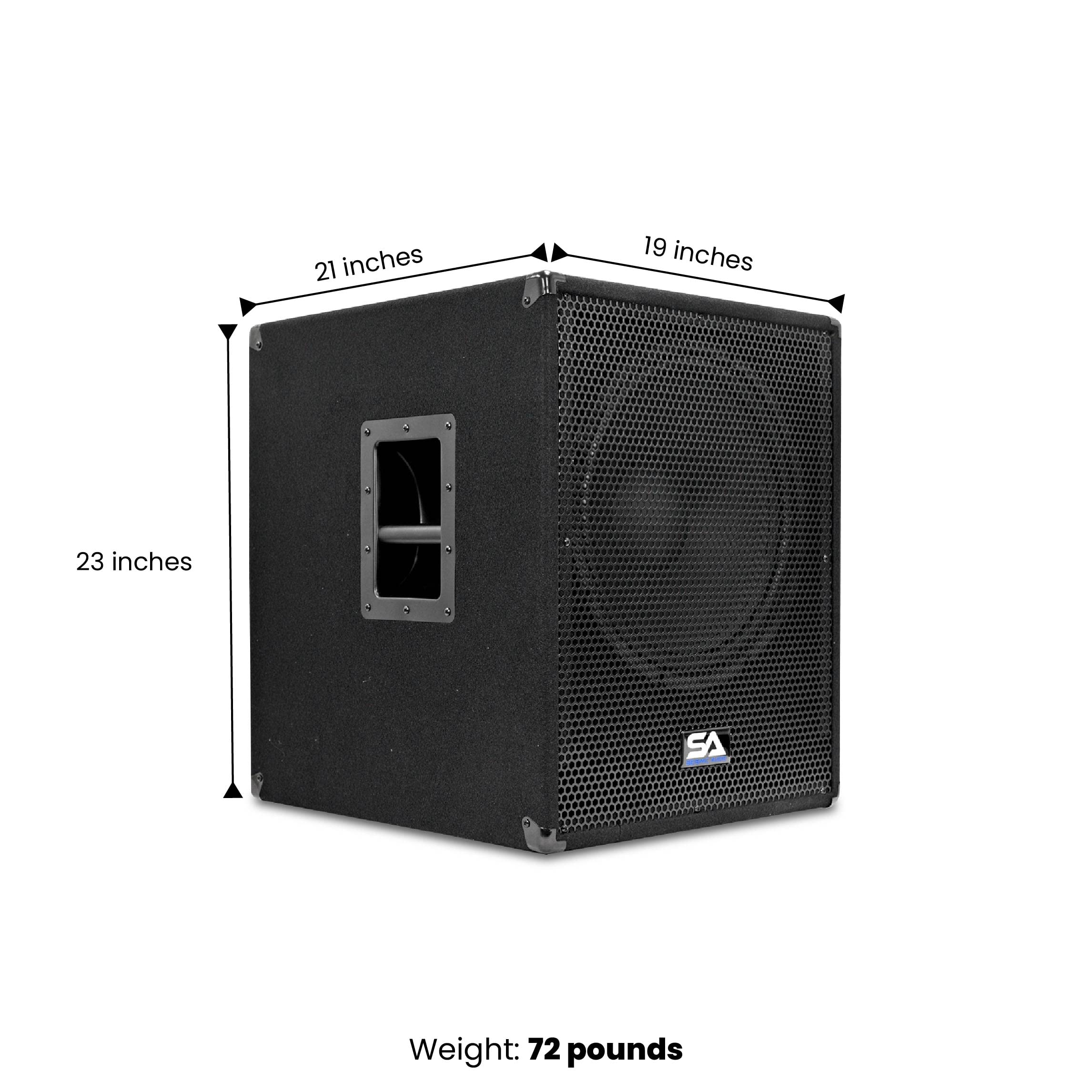 Seismic Audio - Shockwave-15 - Powered 15