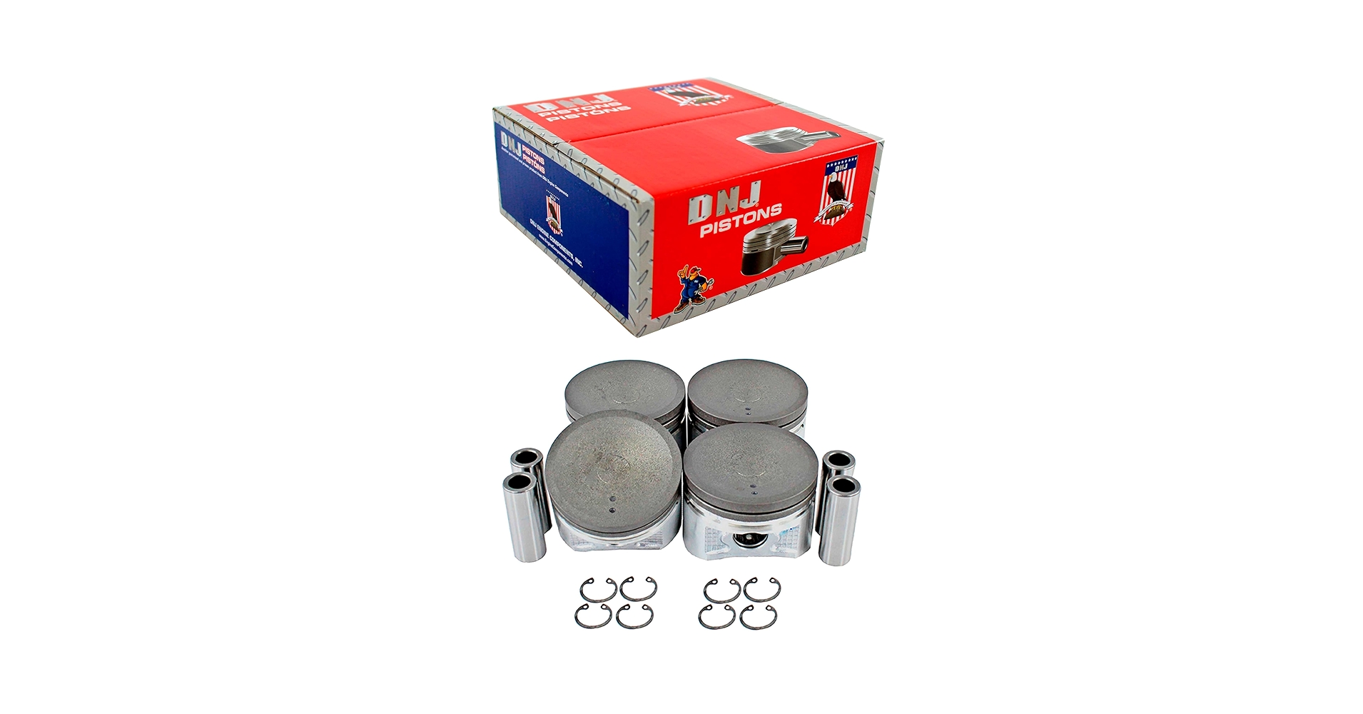 Amazon.com: DNJ P641.20 Oversize Piston Set for 1995-1999