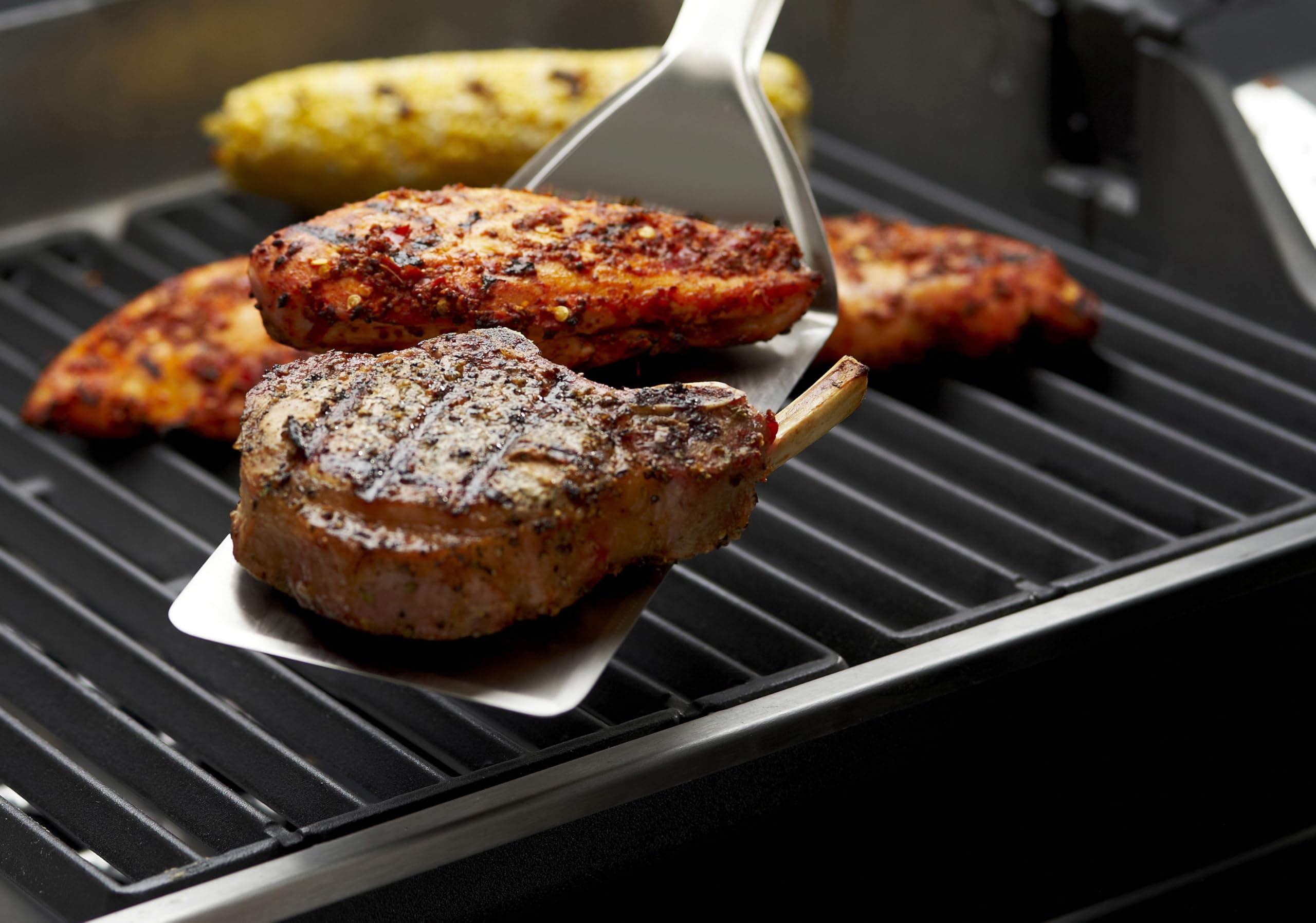 Spatule en inox pour barbecue TRAEGER | Leroy Merlin