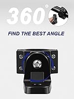 Vista 4 de Whip Light Mounts for ATV, Quad Light Mounts Fit 0.875", 1", 1.125" Rack Bars and Bandlebars, Adjustable Mount Made of Alloy Aluminum, Easy