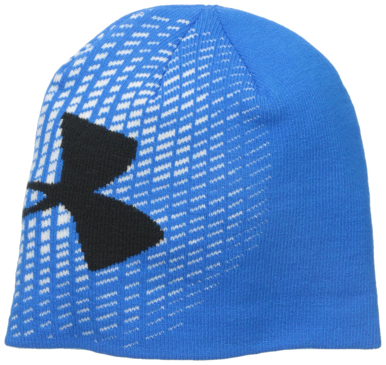 Under ArmourBoys' Billboard Glow-in-The-Dark Beanie, Blue Jet (405)/Black, One Size Fits All