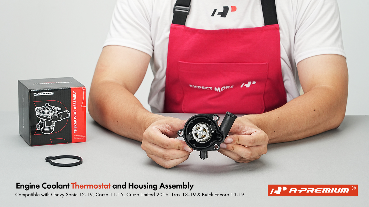 Amazon.com: A-Premium Thermostat Housing Assembly W/Sensor & O