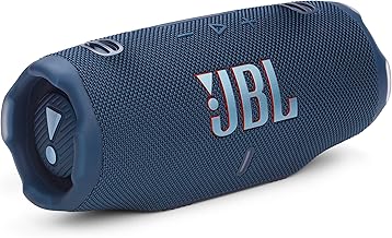 JBL Charge 6 - Altavoz Bluetooth portátil impermeable y a prueba de caídas, sonido profesional audaz con refuerzo de sonido AI, 28 horas de tiempo de reproducción, batería externa integrada y viene