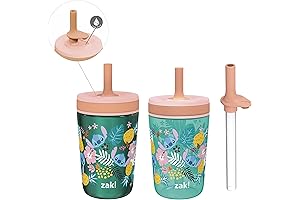Zak Designs Disney Lilo and Stitch Kelso Tumbler Set: Unforgettable Disney Vibes...