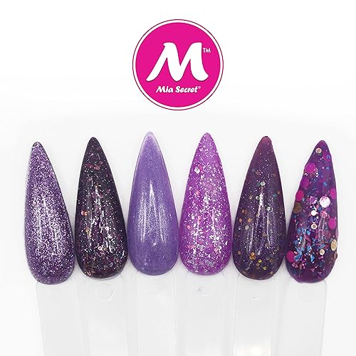 Miniatura 2 de Mia Secret Colección Polvo Acrílico Amatista 6pk Remix