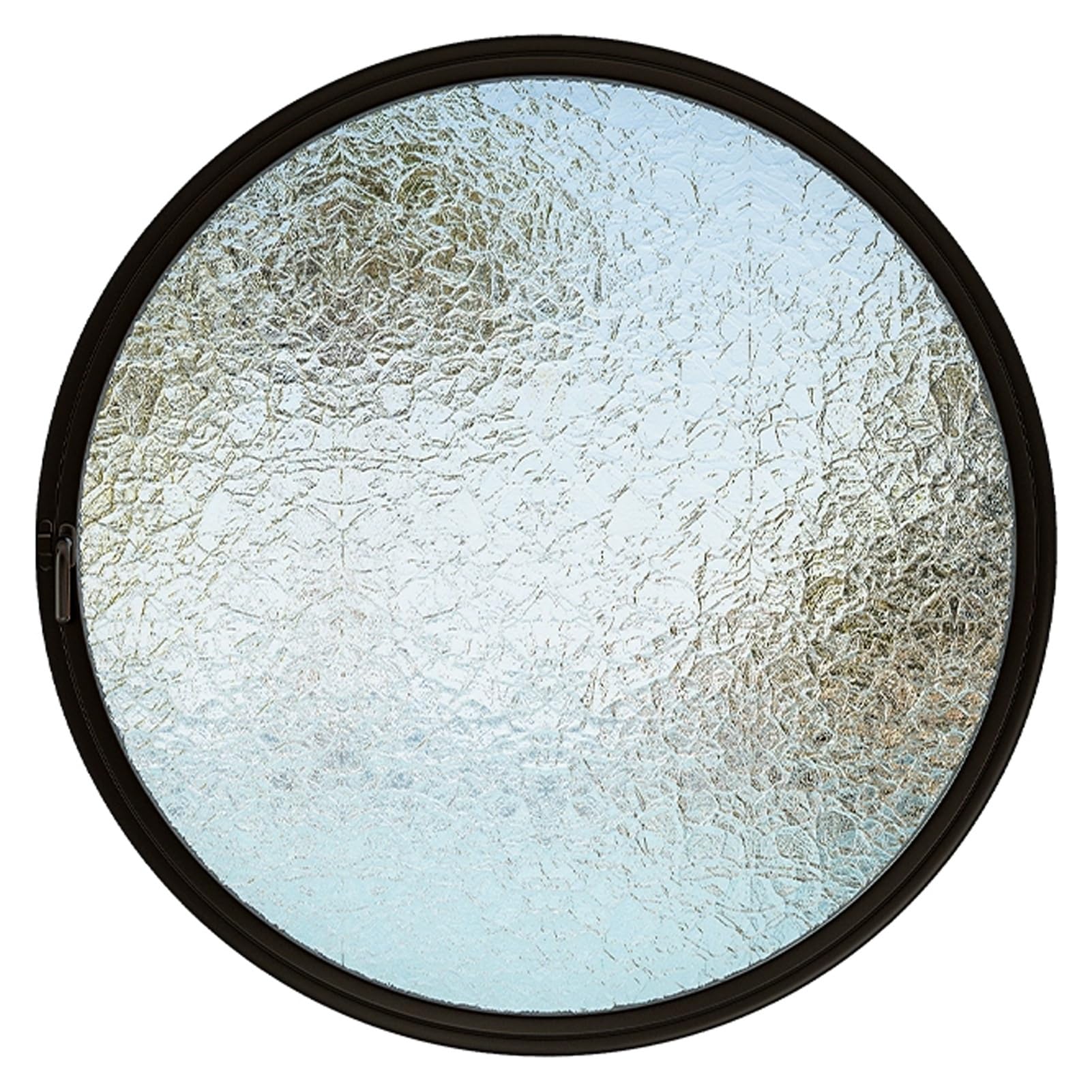 Ventana de servicio de aluminio y cristal templado para negocios