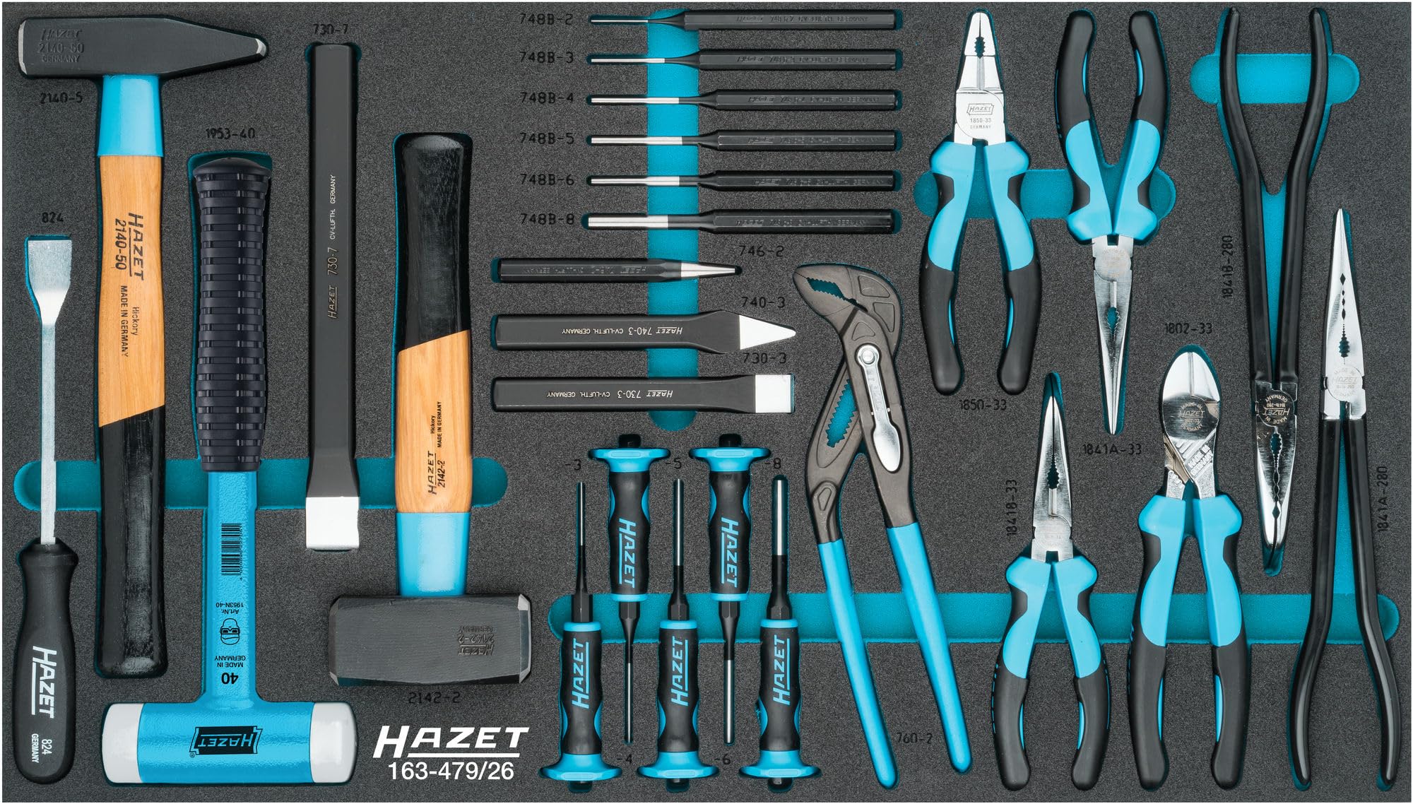 HAZET Universal-Satz 163-479/26