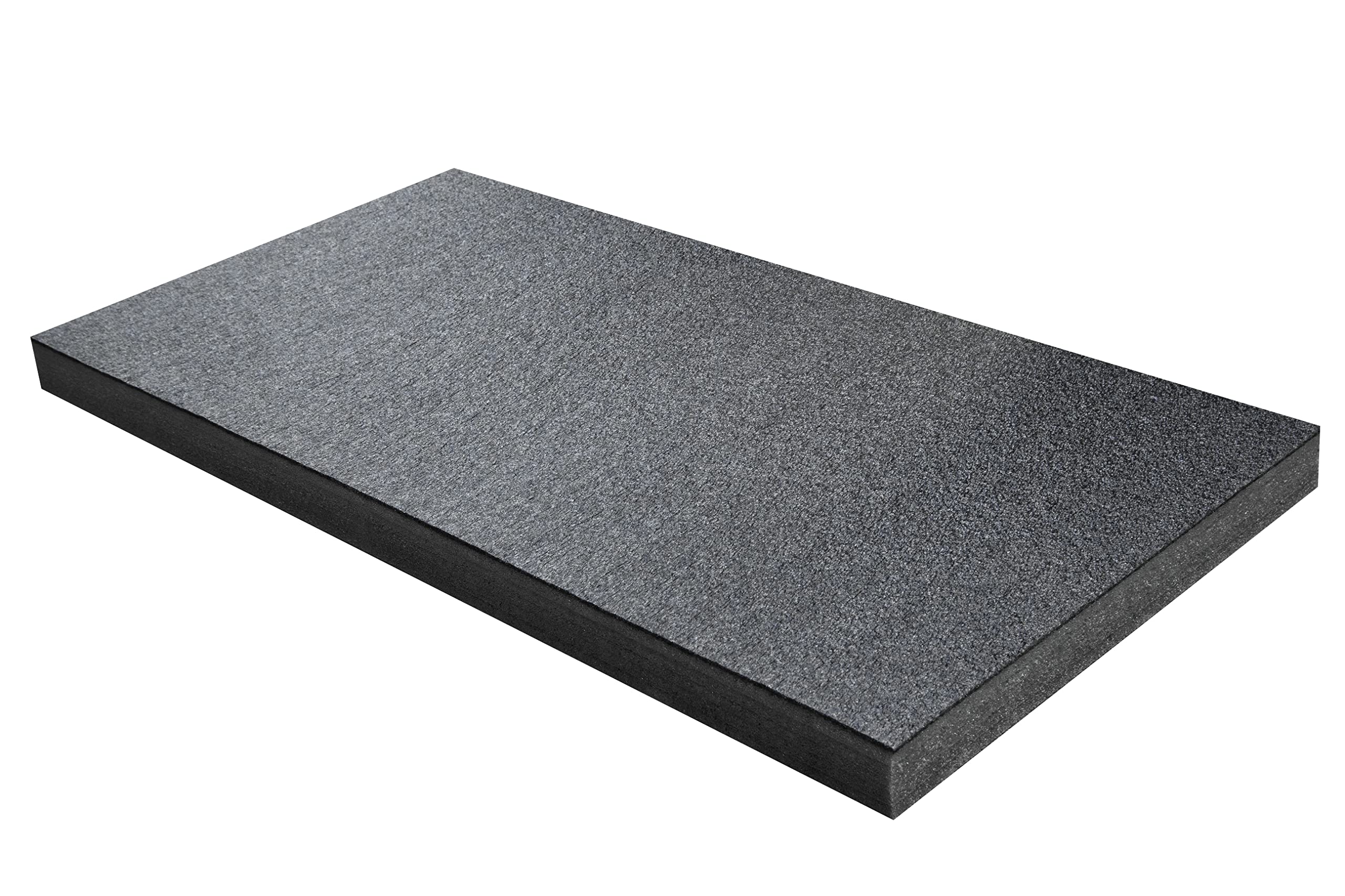 Shadow Foam Medium Sheet – Foam for Tool Box Organisation – 1000mm x 500mm - DIY Cut & Peel Foam Sheet for Tool Boxes & Tool Storage Systems – Drawer Organiser – Black (50mm Depth)