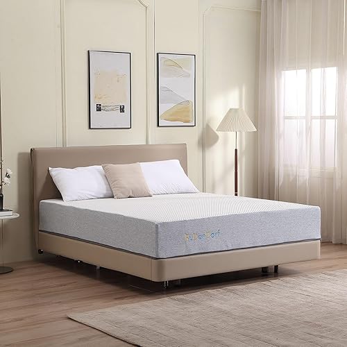 Miniatura 8 de Colchón de espuma viscoelástica de gel refrescante de 6 pulgadas, tamaño individual, colchón firme medio en una caja, certificado CertiPUR-US, 6