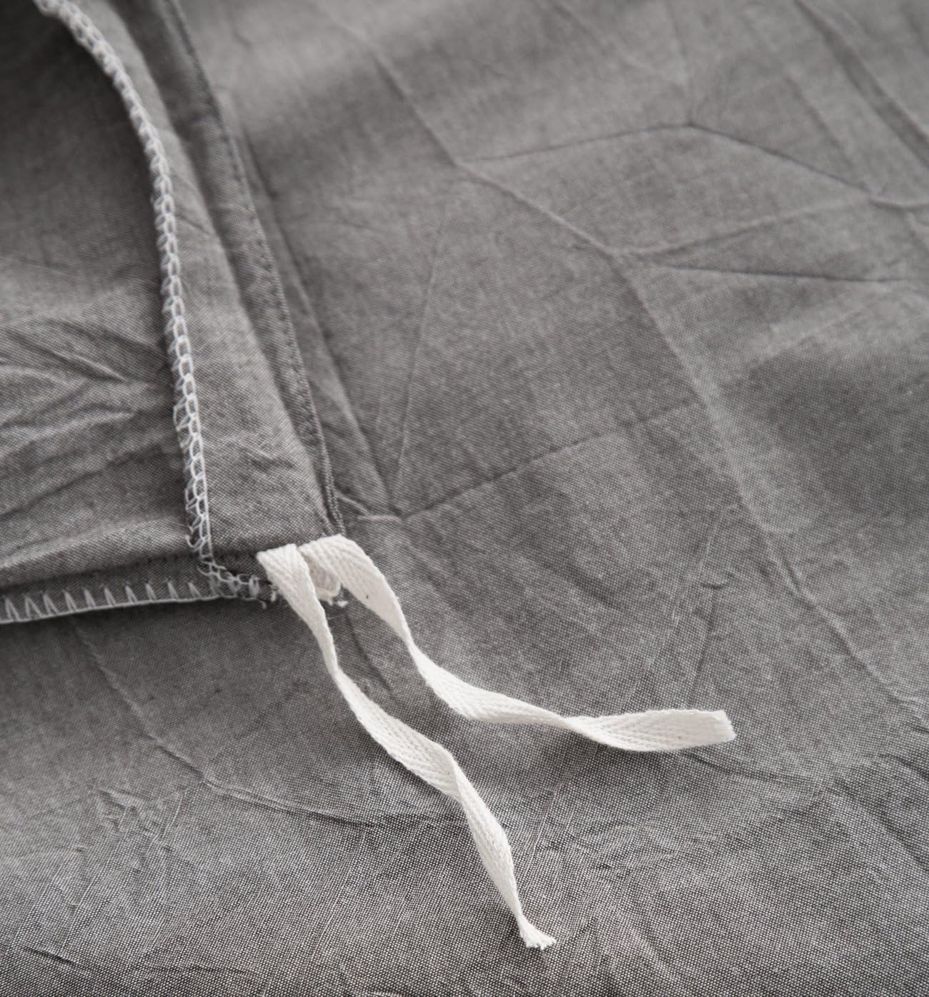 70% Off Everything SUSYBAO 3 Pieces Duvet Cover Set 100% Washed Cotton King Size 1 Duvet Cover 3 Pillowcases Gray Bedding Cover Set Solid Grey Comforter Cover with Zipper Ties Luxury Quality Ultra Soft Breathable Exclusive Special SUSYBAO 3 Pieces Duvet Cover Set 100% Washed Cotton King Size 1 Duvet Cover 3 Pillowcases Gray Bedding Cover Set Solid Grey Comforter Cover with Zipper Ties Luxury Quality Ultra Soft Breathable