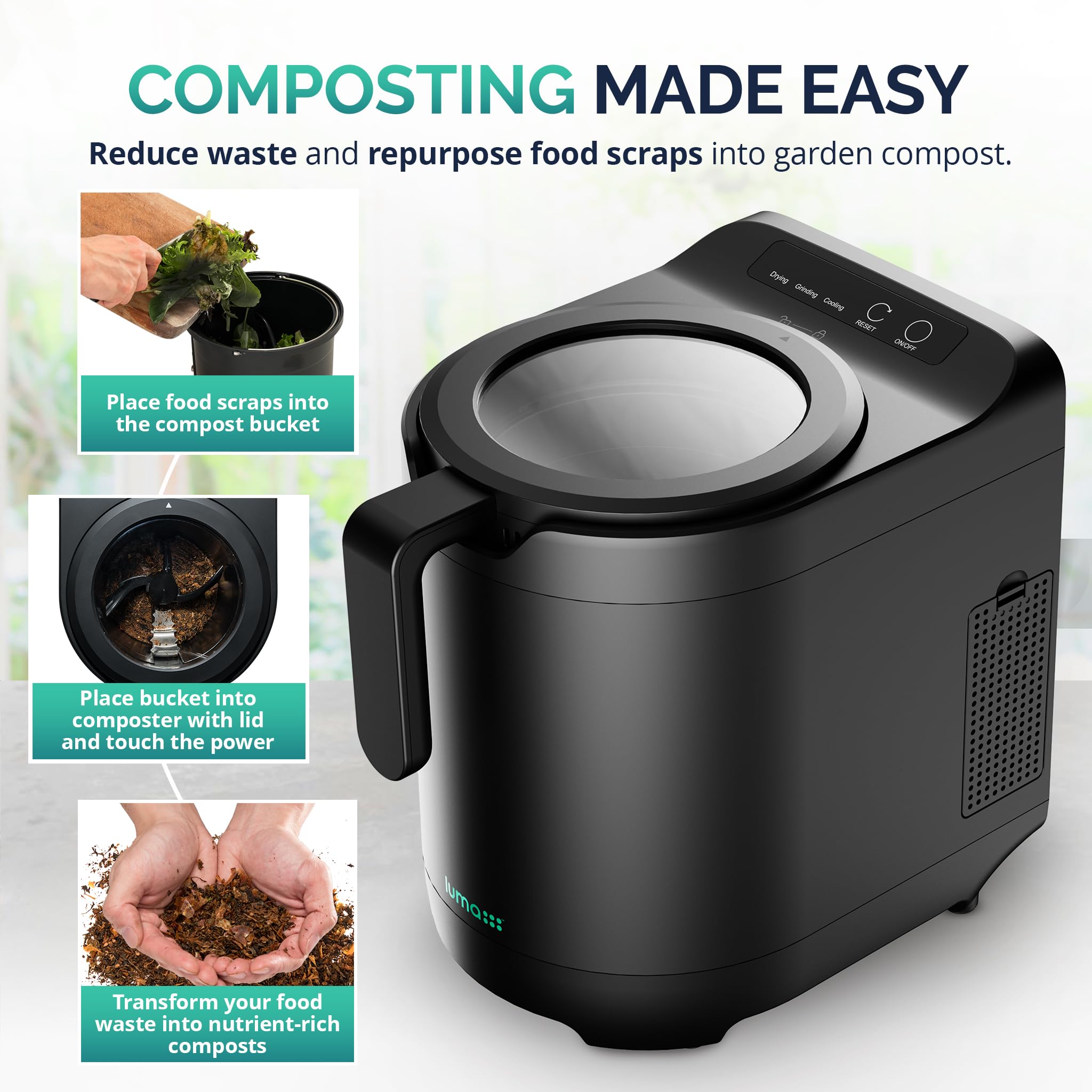 Compost Bin Food Cycler Amazon Food Recycler Vitamix Compost