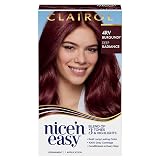 Clairol Nice'n Easy Permanent Hair Dye, 4RV Burgundy Hair Color, Pack of 1