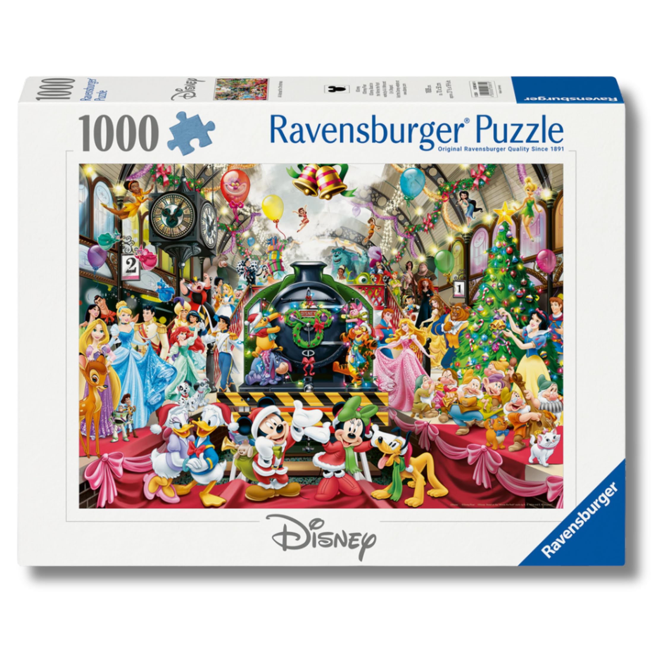 Ravensburger - Puzzle Disney Vintage Movie Post per Adulti e Ragazzi, 1000 Pezzi, Idea Regalo per Lei o Lui, 70x50 cm