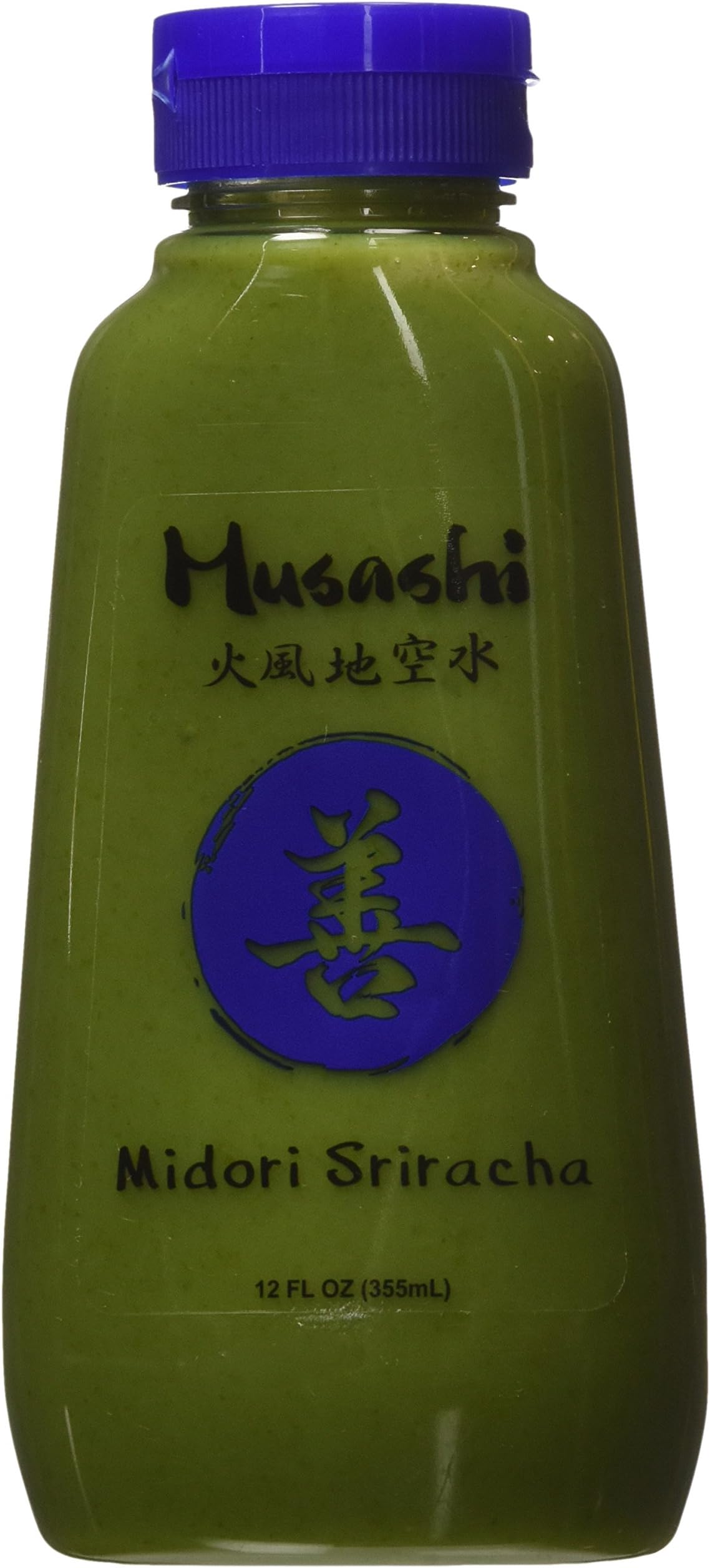 Midori Green Chili Sriracha Sauce by Musashi Foods (2 Pack)