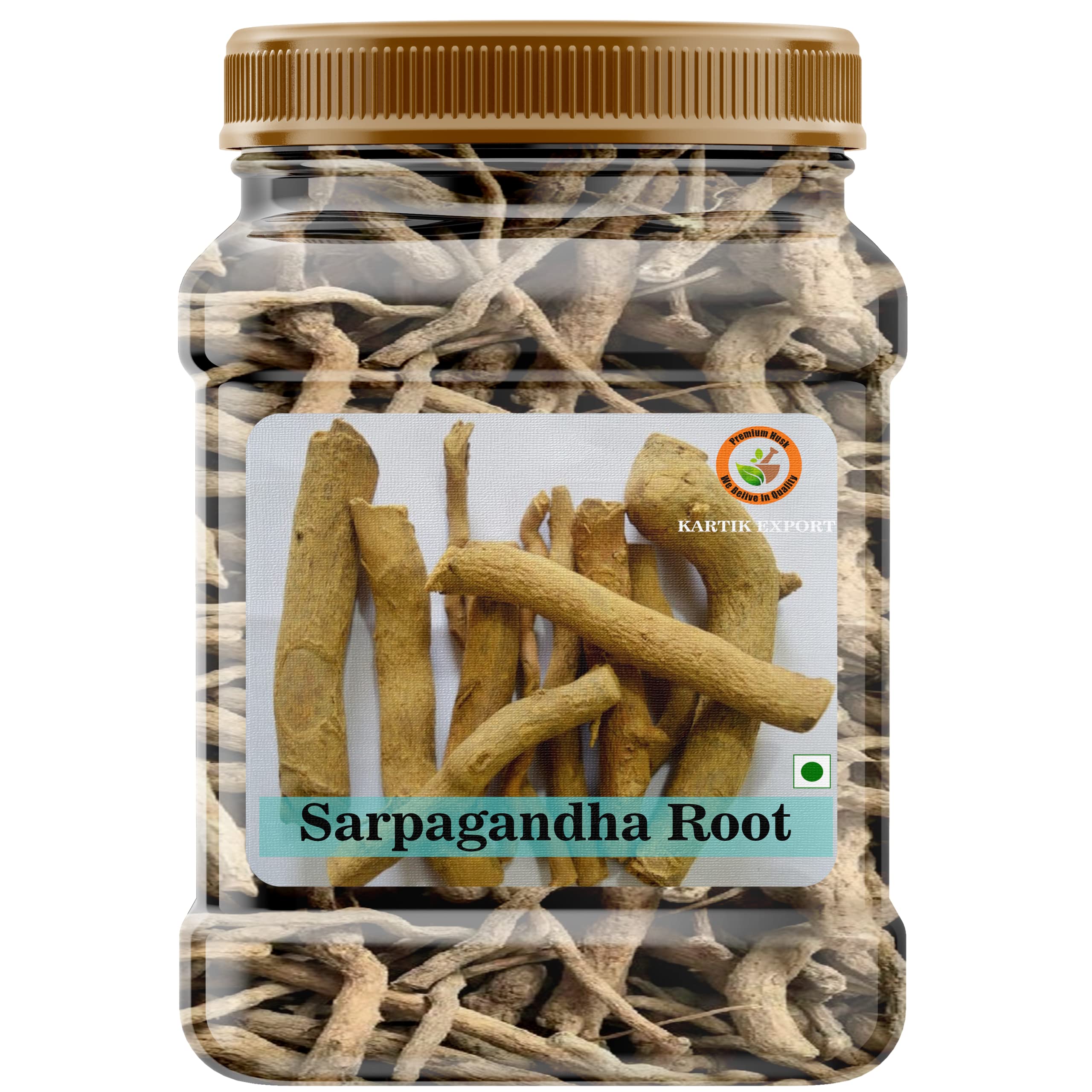 Kartik Export Sarpagandha Root | Indian Snakeroot | Chhota Chand (400 Gram)