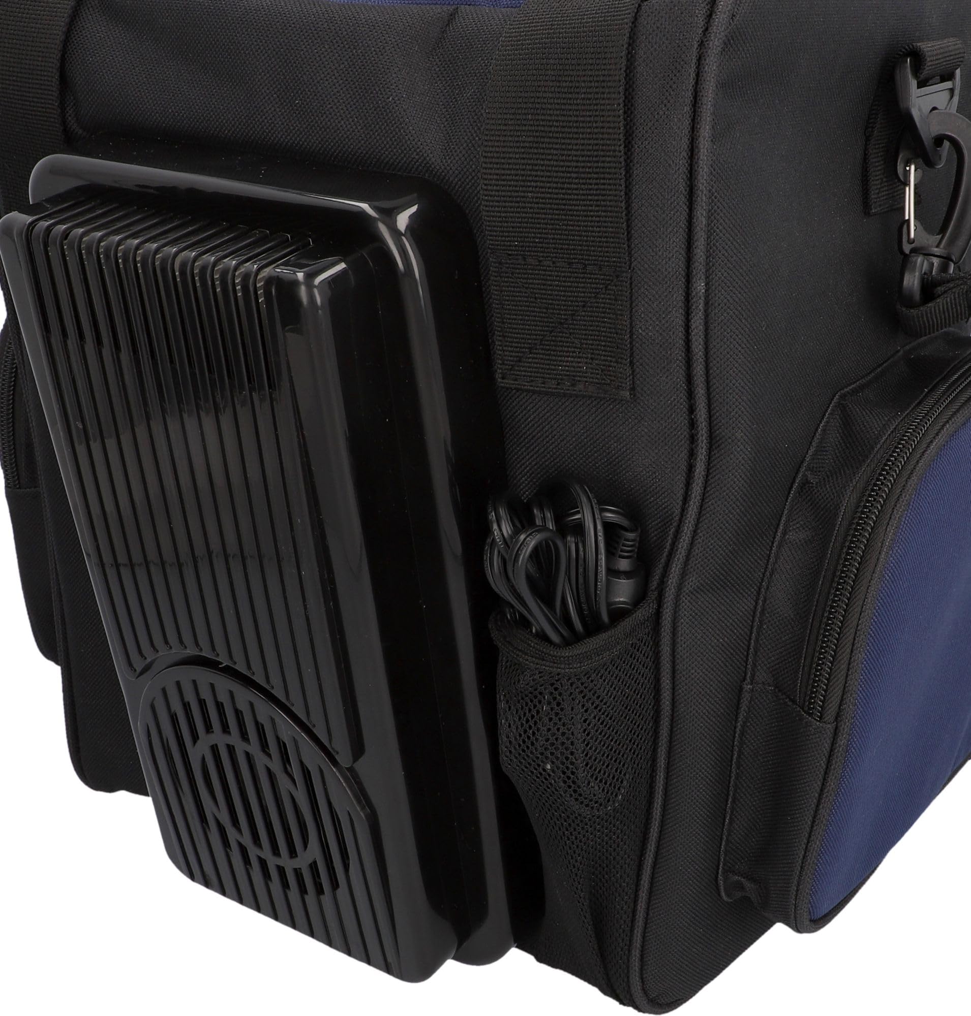 cartrend Bolsa térmica con Cable de conexión de Coche de 12 V, 1,50 m de Largo, Correa de Hombro Ajustable, Revestimiento Interior de fácil Cuidado, Varios tamaños
