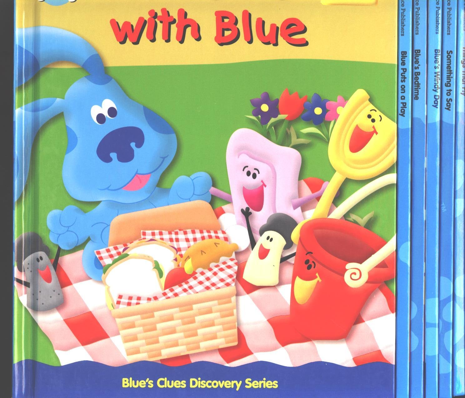 Blue's Clues Discovery Series Books 712 "Things That Fly", "Something