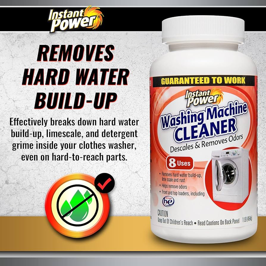【Heath】 Amazon.com: Instant Power Washing Machine Cleaner - Descales
