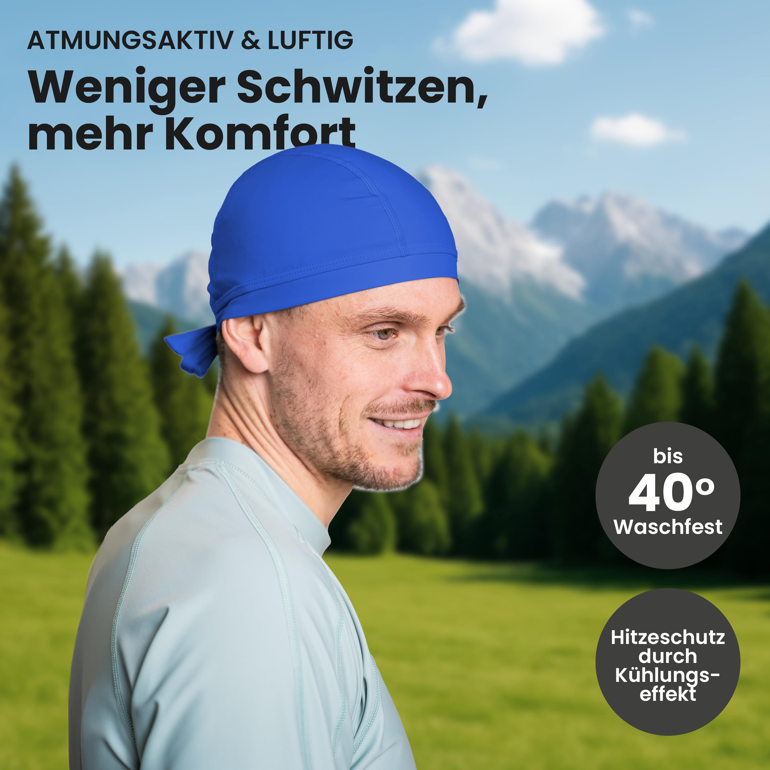 iQ-UV 300 Bandana, Protezione da Raggi UV Abbigliamento