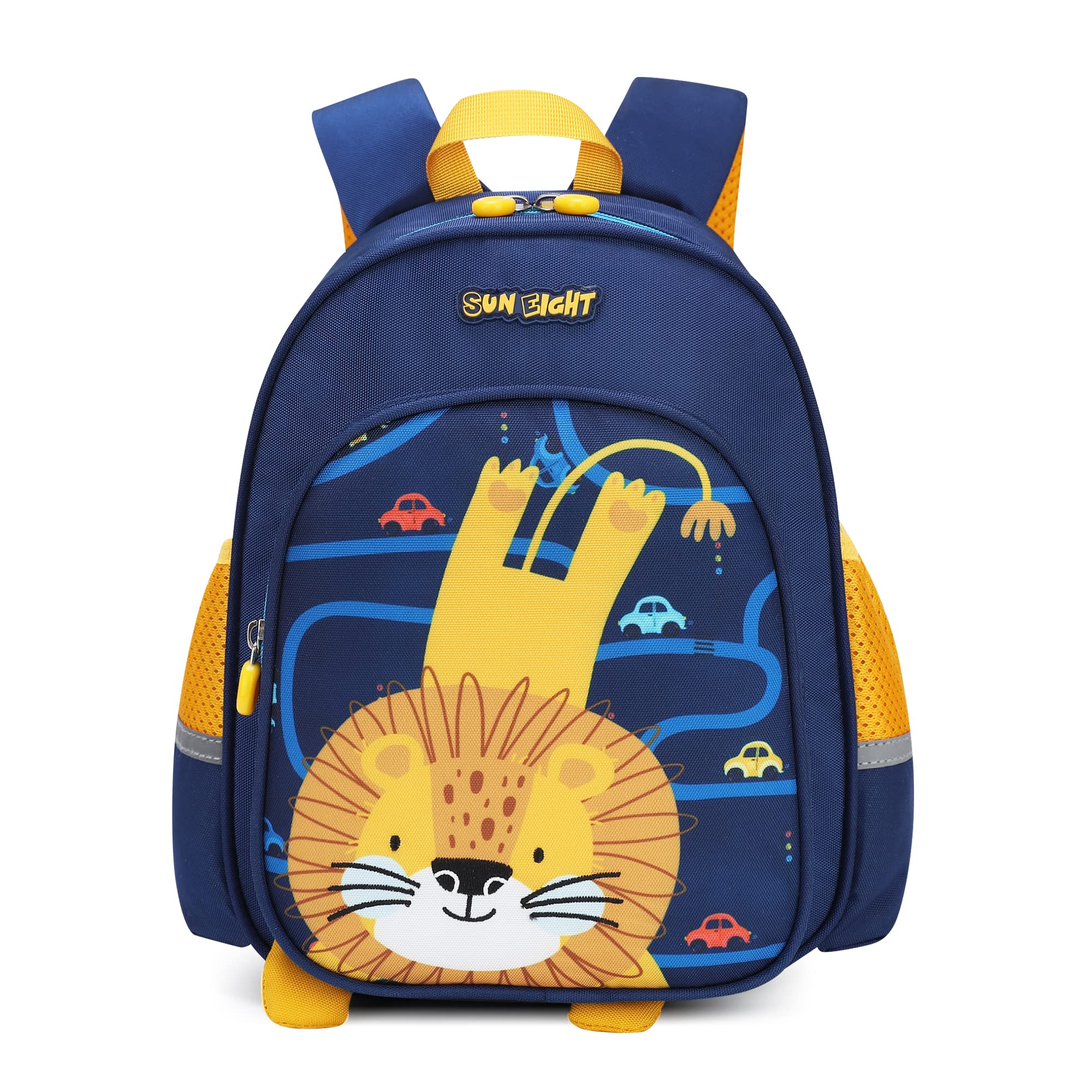 Reqinqin Cute Toddler real backpacks Animal Cartoon Mini Travel Bag for Baby Girl Boy 1-5 Years toddler purse (3-Lion)