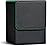 ZLCA Card Deck Box for MTG, Yugioh Deck Case Holds 100+ Single Sleeved Cards, PU Leather Magnetic Storage Box Fits for CCG TCG Sport Card (Black& Dark Green)