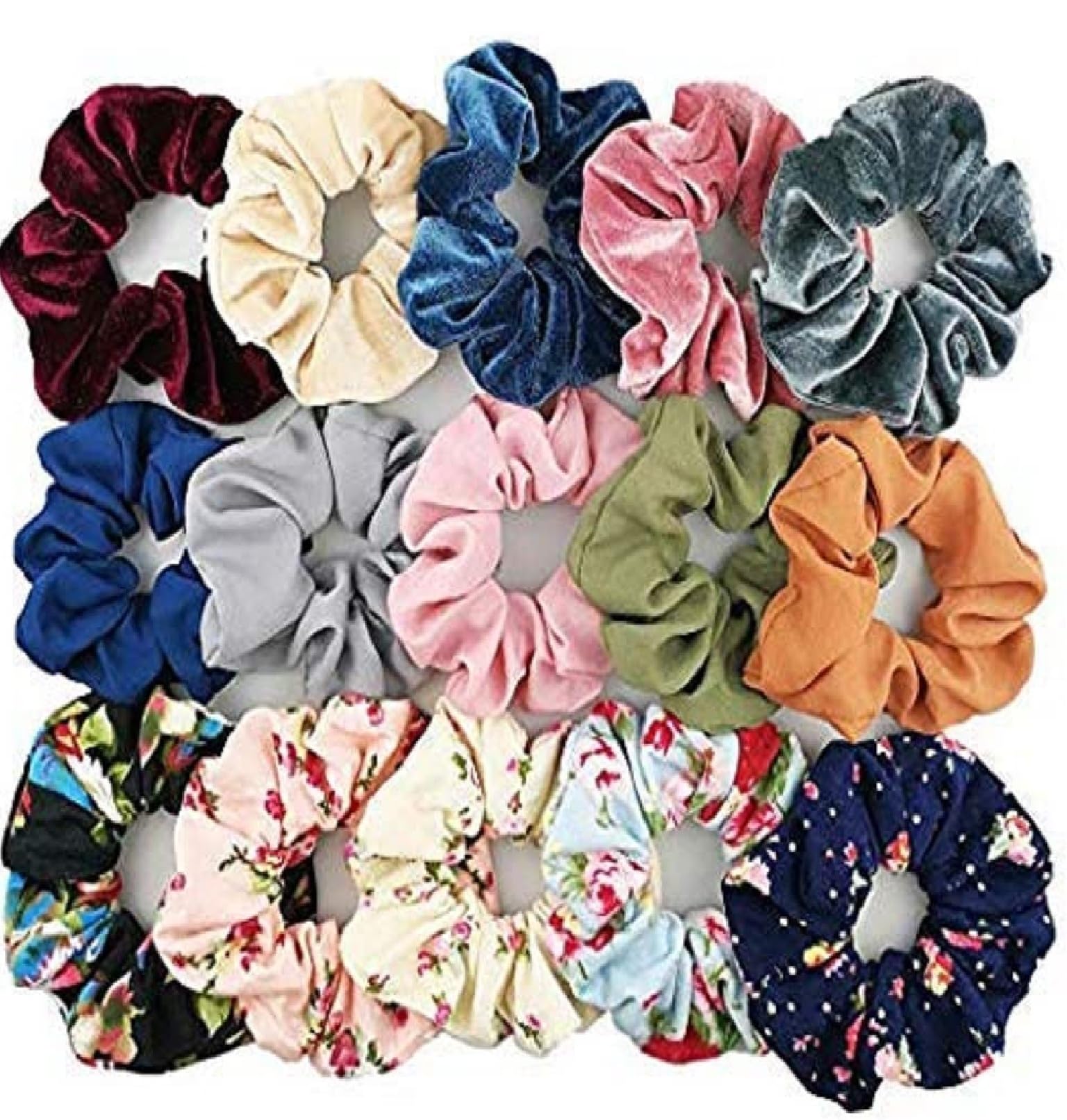 Drisona Satin Silk Printed,Plain & Valvet Scrunchies For Women And Girls Set Of 12 Scrunchie for Less Hair fall Hairbands Rubber Band Scrunchies For Girls Best Gift For Mom, Sister And Girlfriend (B0CZVDYPYG) Amazon Price History, Amazon Price Tracker