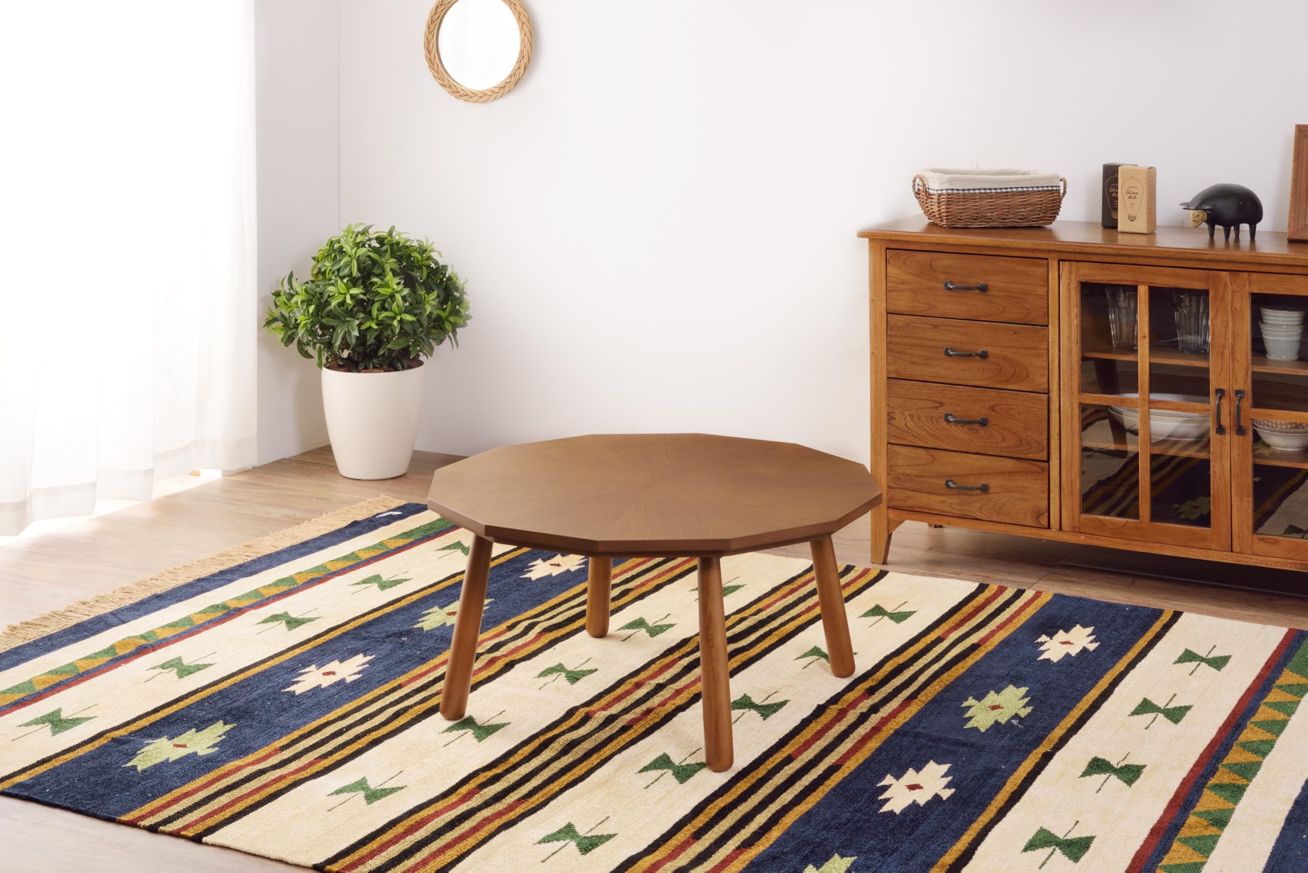 Amazon | 東谷 こたつテーブル W80×D80×H39cm KT-110 | 東谷(Azumaya