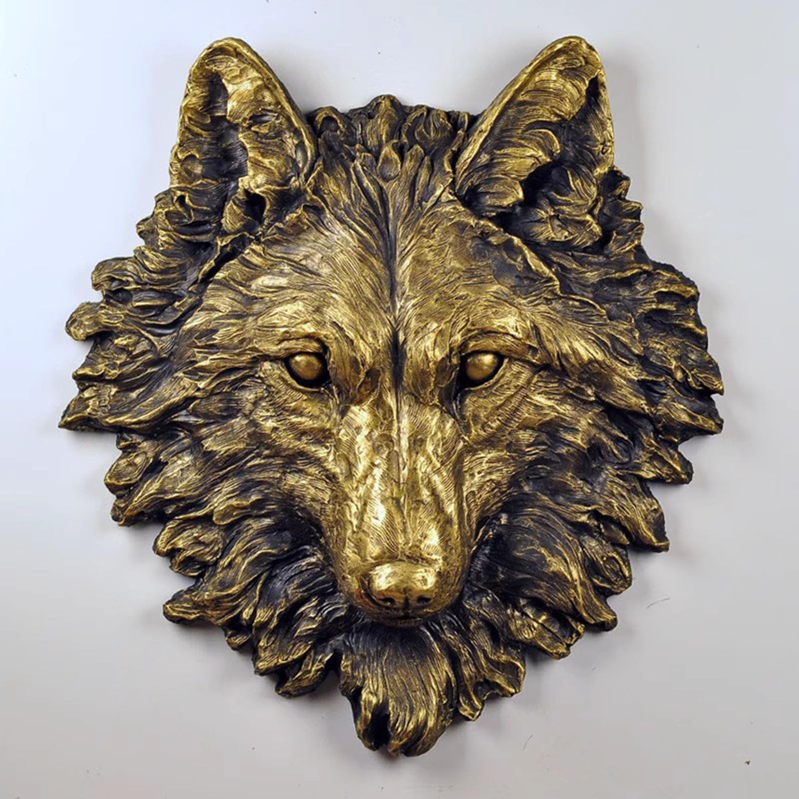 サイの頭部の置物 黒色 樹脂製 サイの頭部の置物 黒色 樹脂製 - メルカリ