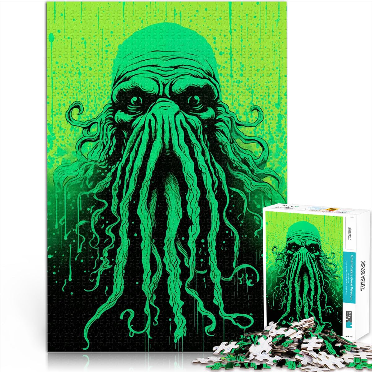 teenagers Puzzles 1000 Piece Jigsaws Crusoe from the Abyss Lernspiele DIY Spielzeug Tolles Geschenk für Spiele38x26cm — image 1