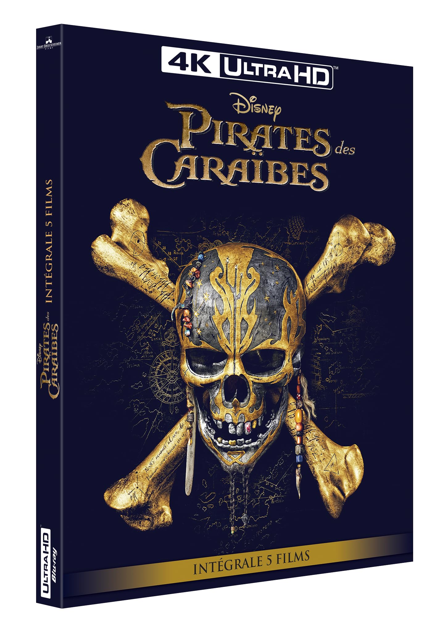 COFFRET PIRATES DES CARAIBES - L'INTEGRALE - 5 UHD 4K [Blu-ray]