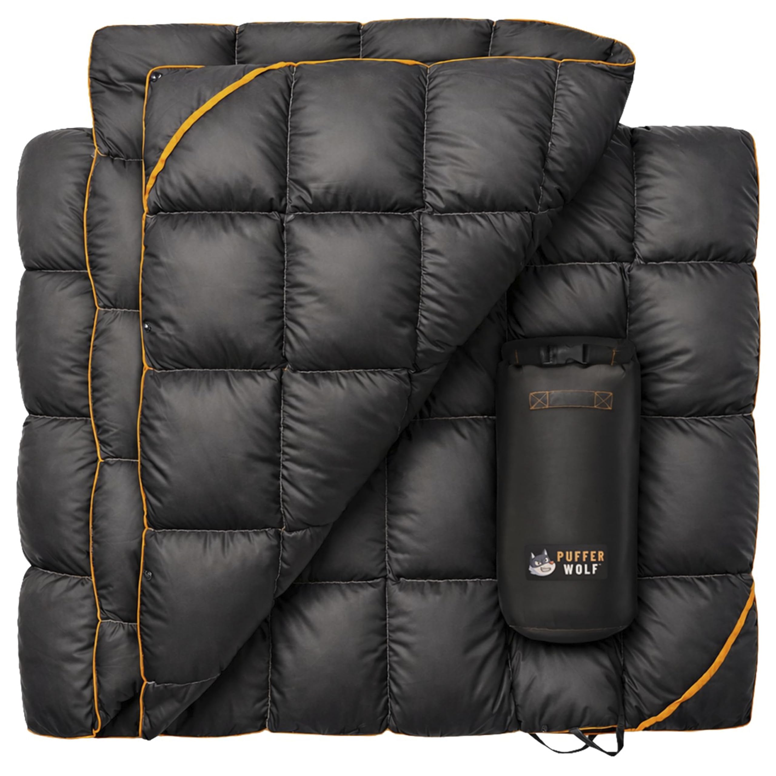 PW700 Extra Large Double Insulated Outdoor Camping Blanket | 2X Puffy Warm Packable Weatherproof Durable and Lightweight | Top Quilt for Hiking Backpacking Stadium Events Picnics product thumbnail 2